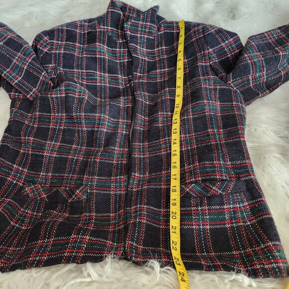 Norton McNaughton Womens Jacket‎ Size 14 Multicolor Plaid academia collegiate - Picture 11 of 12